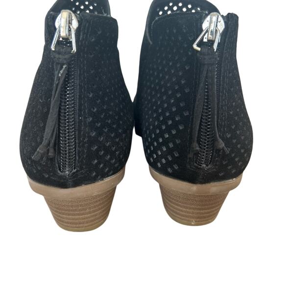 Kenneth Cole REACTION Women's Side Walk Perforated Suede Ankle Boot Size 10 - Picture 5 of 5